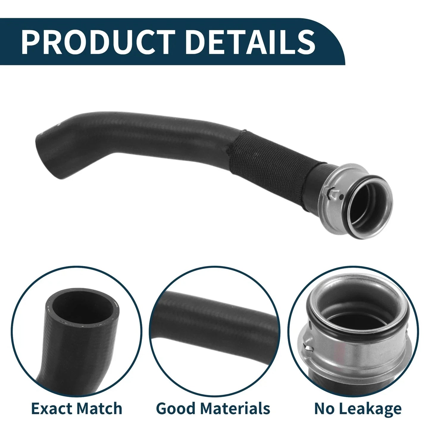 Radiator Hose for Porsche 718 Boxster 2017-2024 (2 x)