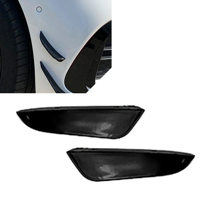 Front Bumper Side Lip Splitter Spoiler for Mercedes Benz C-Class W206 (2022-2023)