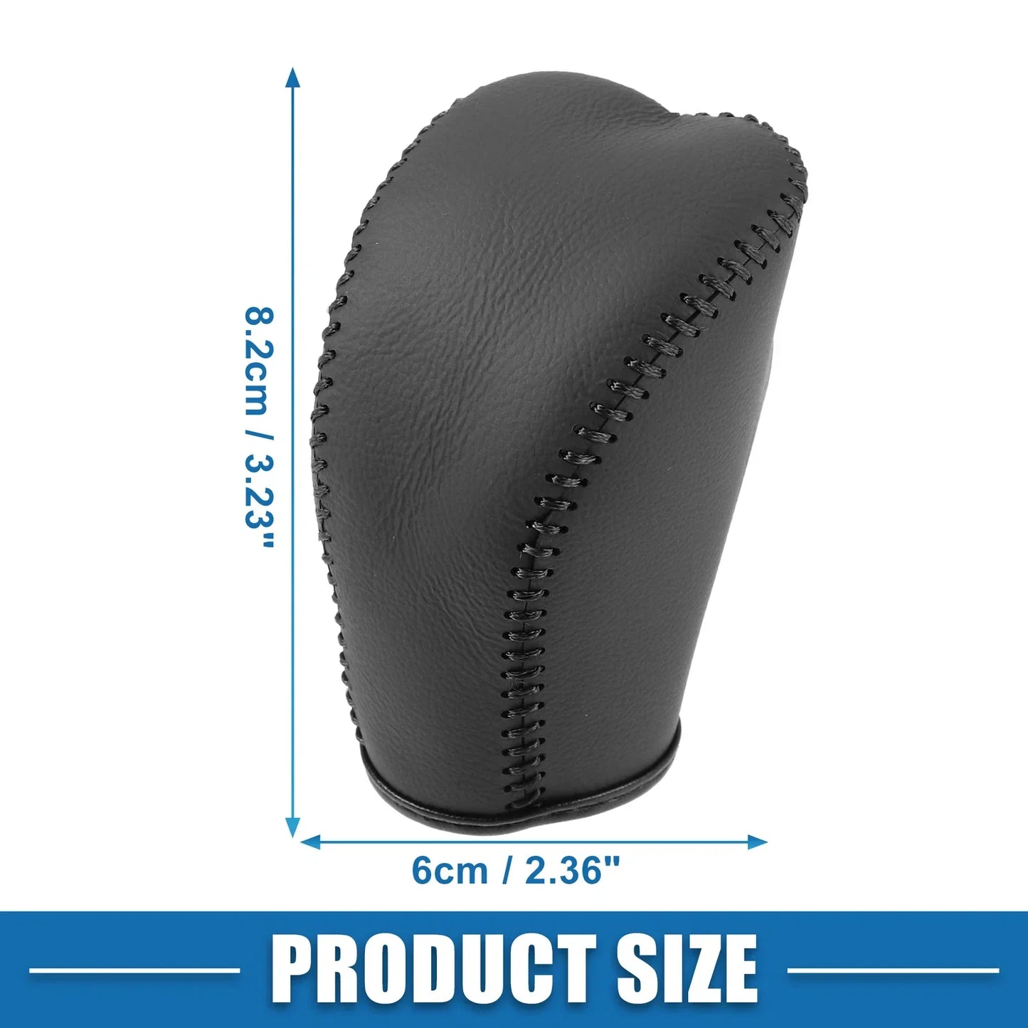 Auto Gear Shifting Knob Cover for Hyundai Santa Fe (2013-2017) Black Trim