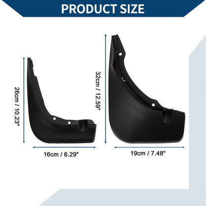 Mud Flaps Splash Guards 1 Set for Mercedes-Benz C Class (2015-2021)