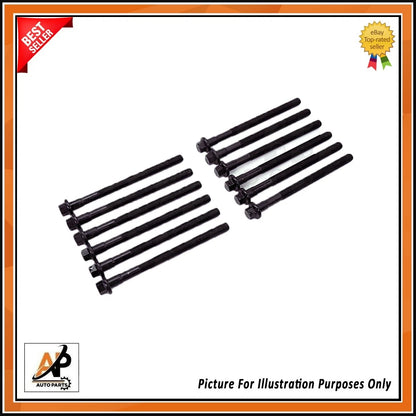 Cylinder Head Bolts Set OEM Replacement for Ford Renault Volvo 2.5 (2001–2008)
