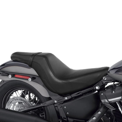 Black Driver & Passenger Seat for Harley Softail Street Bob (2018-2023)