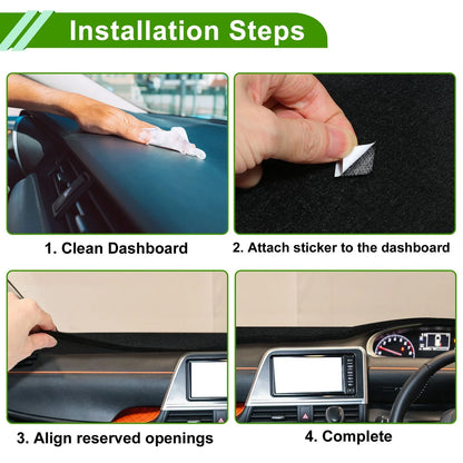 Dashboard Cover Mat for Lexus IS250 IS350 (2006-2011) - Brown Carpet