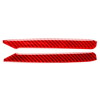 Red Carbon Fiber Console Side Cover Trim for Subaru Forester (2009-2013)