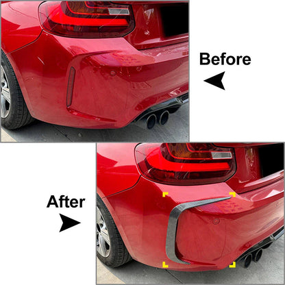 Rear Bumper Spoiler Cover for BMW 2 Series M2 F87 Coupe (2016-2021)