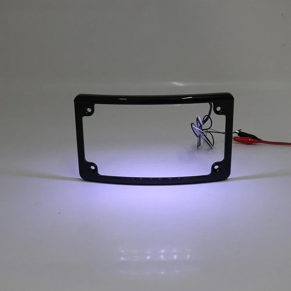 Rear License Frame Bracket w/Light for Harley Touring Glide