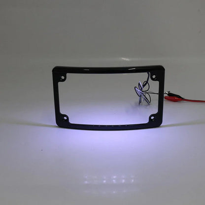 Rear License Frame Bracket w/Light for Harley Touring Glide