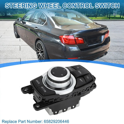Steering Wheel Control Switch for BMW 528i (2010-2011) Black