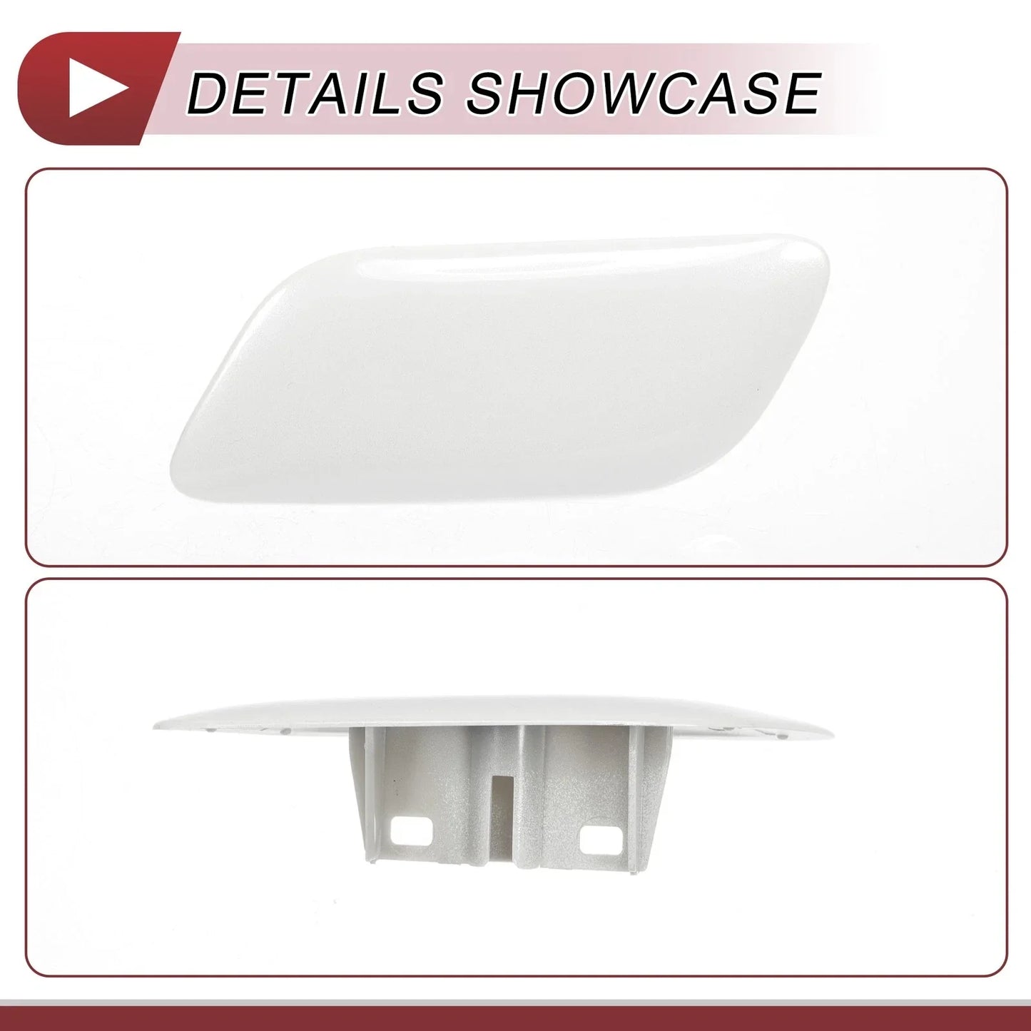 Front Left Washer Nozzle Cover for Lexus LX570 (2008-2011) - White 1 x Cap