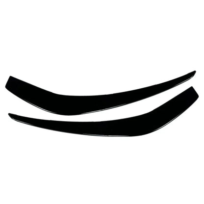 Glossy Black Front Bumper Side Air Vent Trims for Benz A Class (2013-2015)
