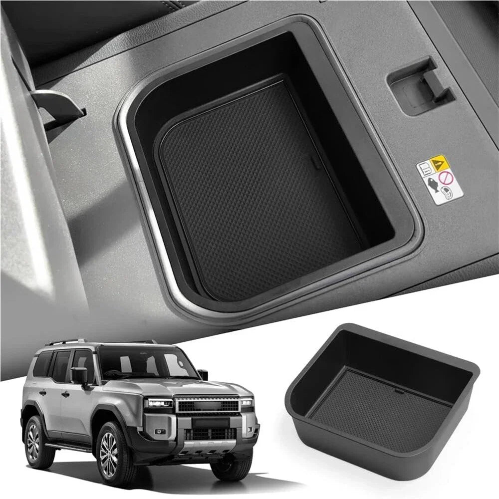 Armrest Storage Box Insert Tray for Toyota Land Cruiser Prado, Lexus GX (2010-2023)