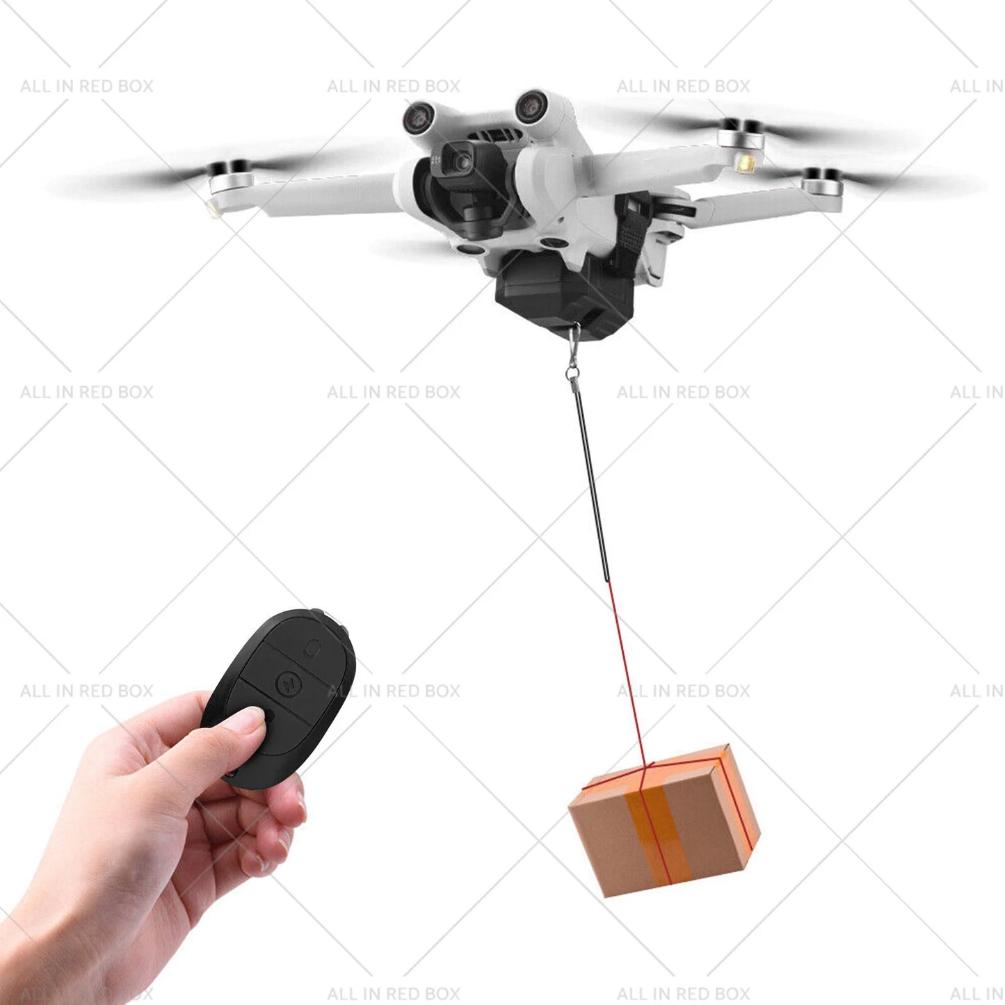Dropping Delivery Thrower Air Dropper Device for DJI Mini 3 Pro Drone