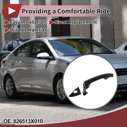 Car Door Handle Grip for Hyundai Elantra 2011-2015 Front Left Black