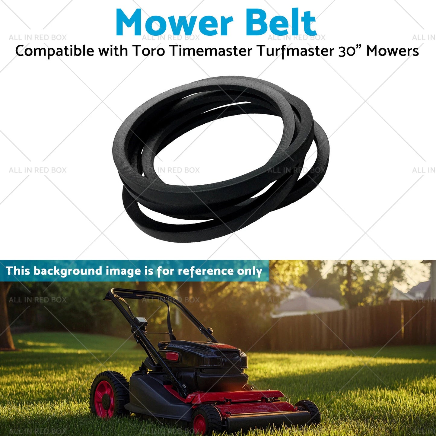 Mower Belt for Toro Timemaster Turfmaster 30" (2013-2023)