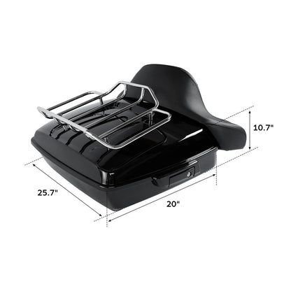 Trunk Backrest Luggage Rack for Harley Touring (2014-2025)