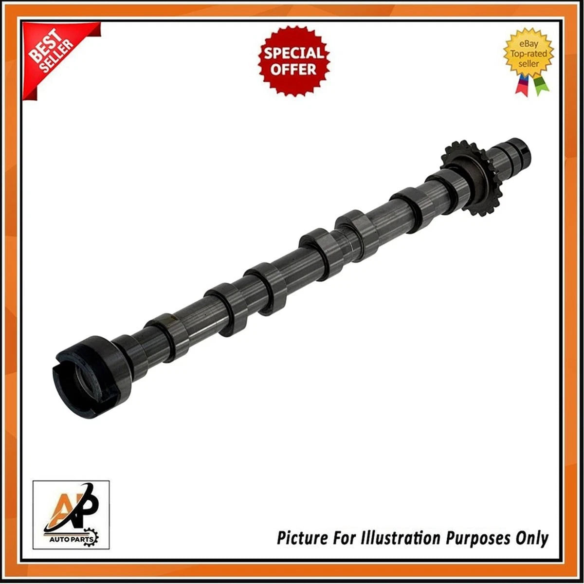 Exhaust Camshaft OEM Replacement for Citroen C4 C5 C8 Dispatch 2.0 HDi (2004–2016)