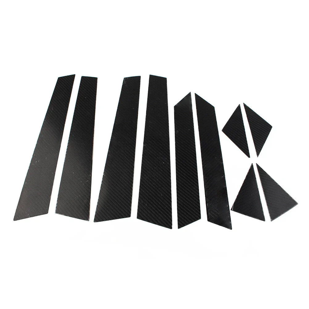 10 Pcs B Pillar Post Cover Trim for Audi A4 (2017-2022)