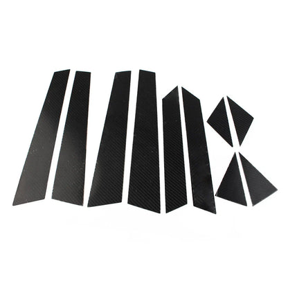 10 Pcs B Pillar Post Cover Trim for Audi A4 (2017-2022)