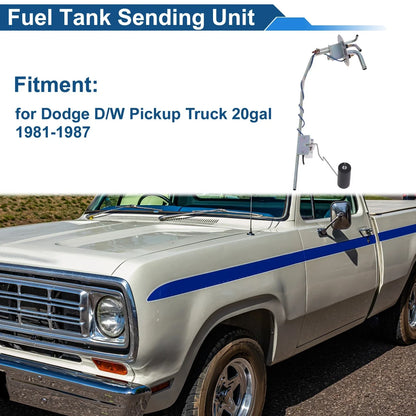 Fuel Level Sending Unit for Dodge D/W Pickup Truck 20gal (1981-1987)