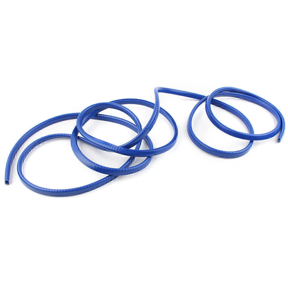 13Ft Universal Rubber Seal Trim Molding Strip for Auto Door Edge Protector Blue
