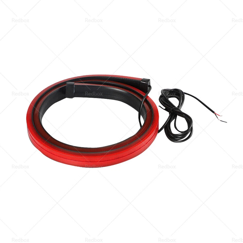 Red LED High Mount Third Brake Light Bar for Universal Car