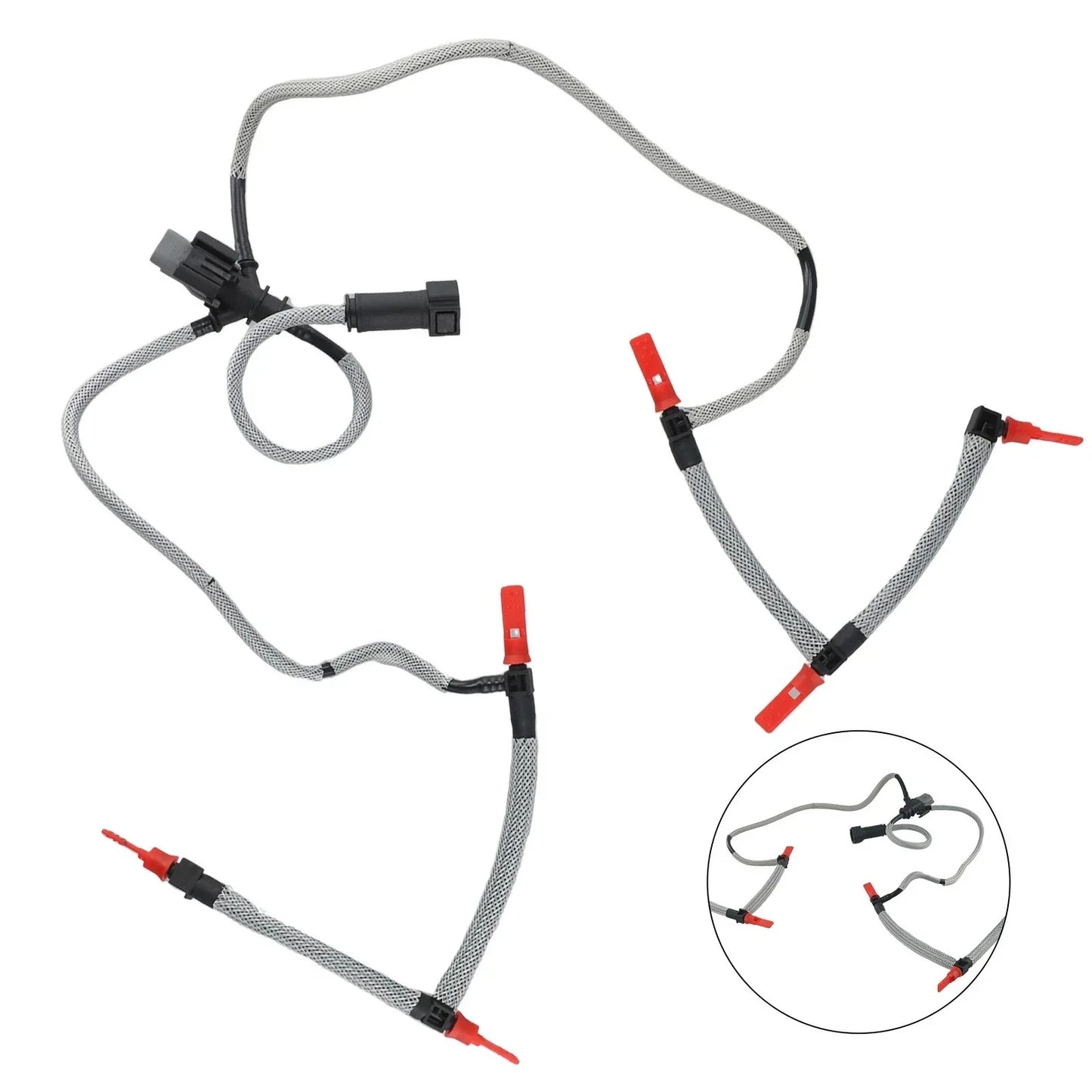 Pipes / Fuel Leak Off Pipes + Sensor