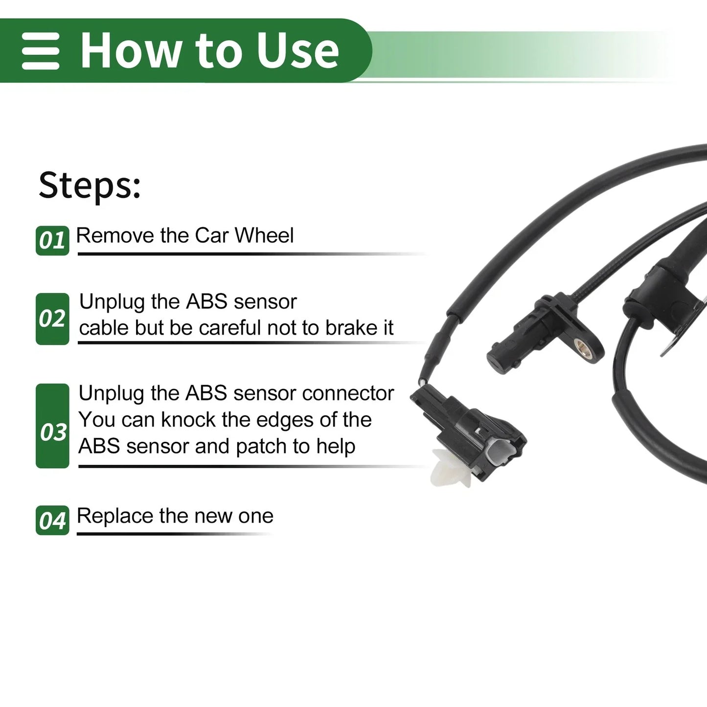 ABS Wheel Speed Sensor for Hyundai Azera (2012-2017)