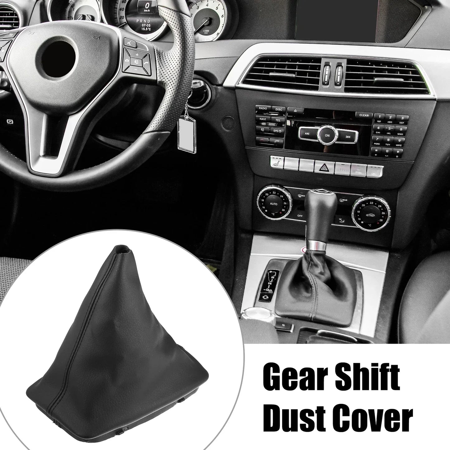 Shift Boot Cover for Mercedes-Benz C-Class W204 (2008-2013)