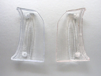 Headlight Corner Lens for 1981-1983 Toyota Hilux RN40 LN40 (2 x White)
