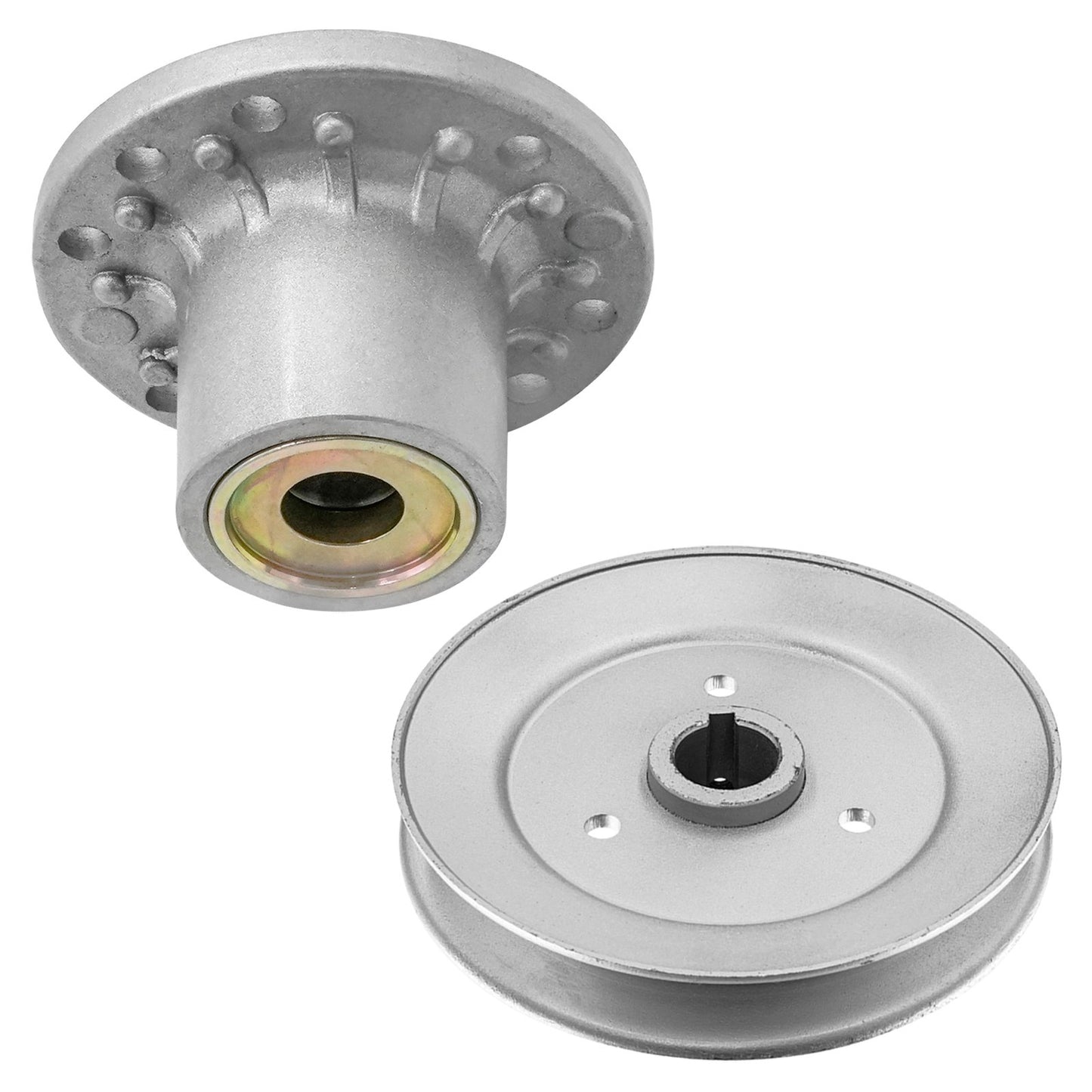 Deck Spindle Pulley Assembly Heavy Duty for Exmark Metro M15KA36 (2004–2016)