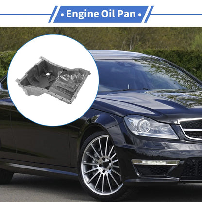Engine Oil Pan for Mercedes-Benz C250 L4 1.8L (2012-2015) - 1 Pcs
