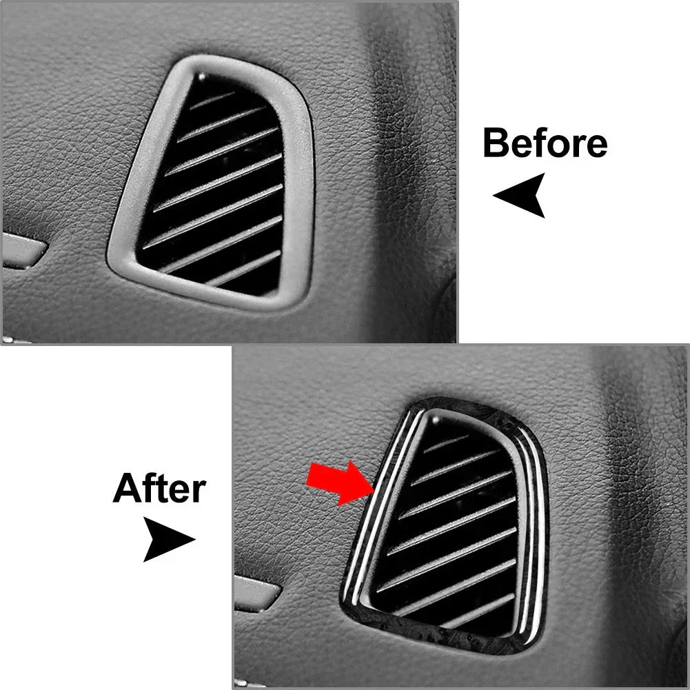 Dashboard Air Vent Cover Trim for Benz C GLC Class W205 X253 (2015-2020)