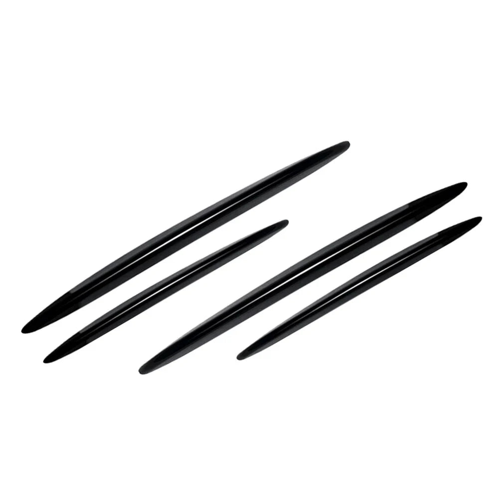 Front Fog Light Strips Glossy Black for Mercedes Benz GLC Class X254 (23-24)