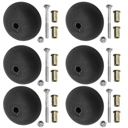 Deck Anti Scalp Wheel Rollers Replacement Kit for Scag SCR42 2007–2024