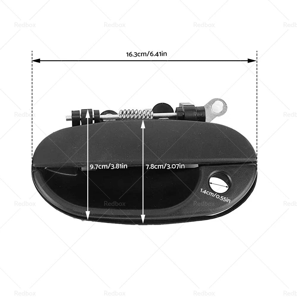 Front LH Outer Door Handle for Hyundai Excel X3 (1997-2000)