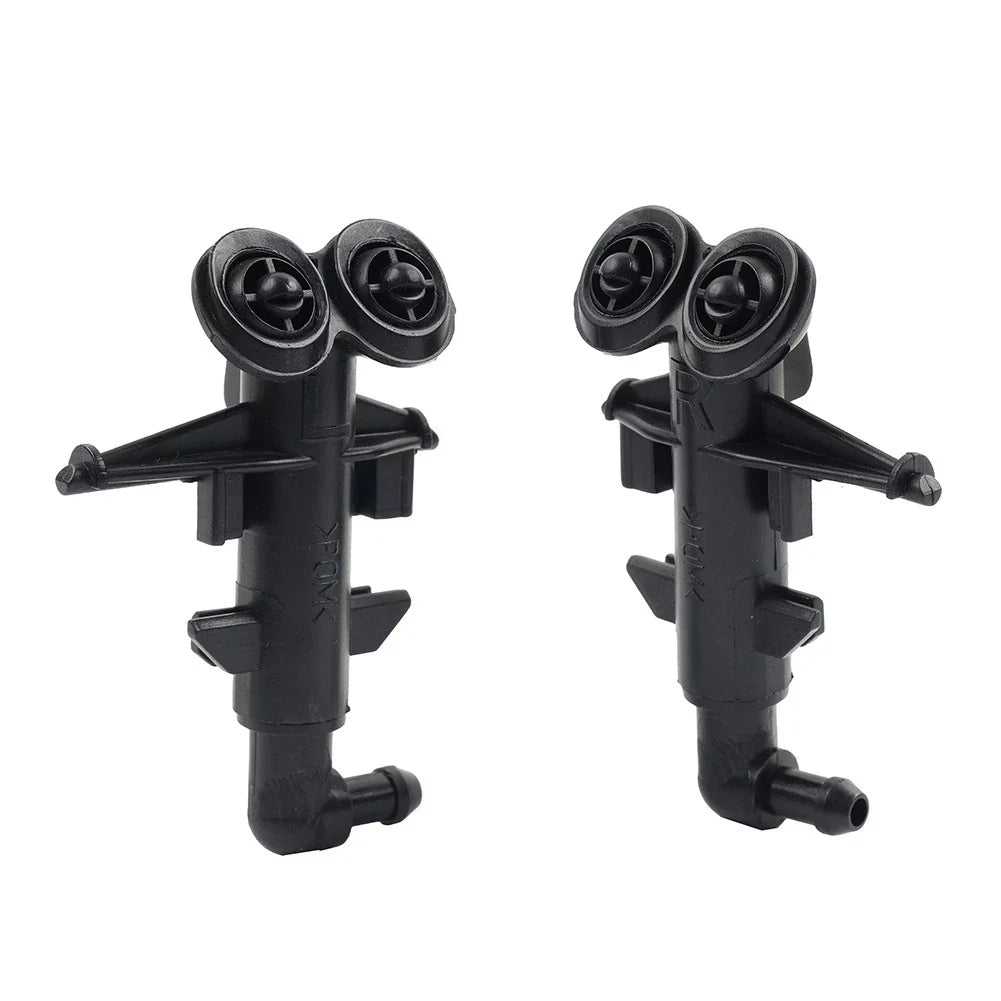 Headlight Washer Nozzle Pair Front Left Right for Land Rover Freelander (11-15)