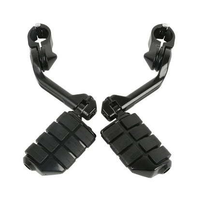 1 1/4" Highway Bar Engine Guard Footpegs for Harley Touring
