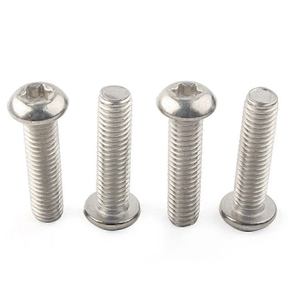Steel Chrome Triple Clamp Yoke Bolt Screw Kit for Harley Touring Dyna