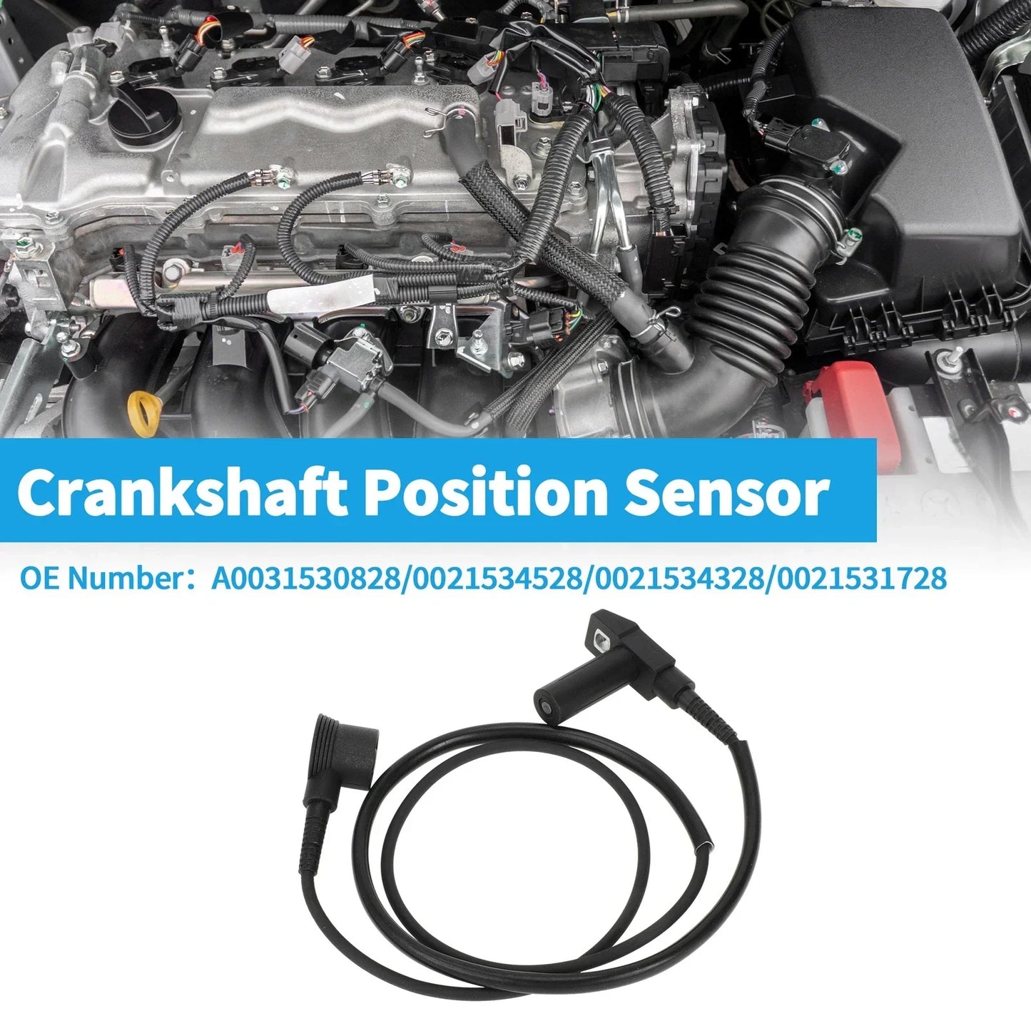 Crankshaft Position Sensor for MERCEDES-BENZ E200 (1993-1995) 1 x Pc