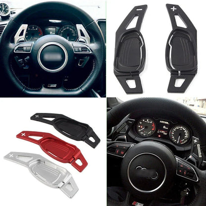 Aluminum Steering Wheel Shift Paddle Shifter Extension for Audi A5 S3 S5 SQ5 RS3