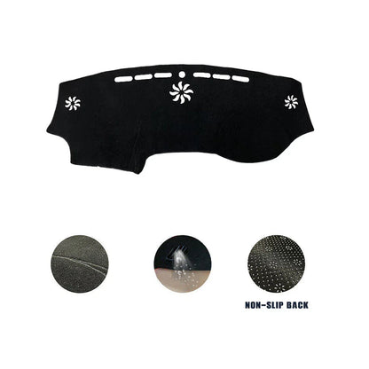 Non-Slip Dash Mat for Chrysler 300C (2012-2022) Black Dashboard Cover