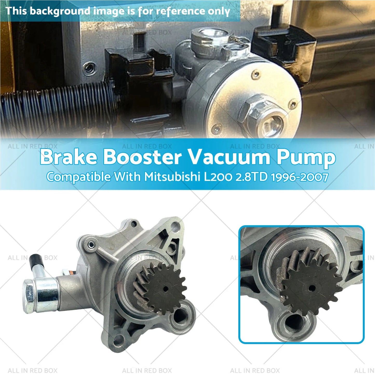 Brake Booster Vacuum Pump for Mitsubishi L200 (1996-2007)