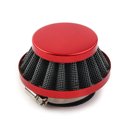 42 44mm Air Filter for 47cc 49cc 2-Stroke Mini Dirt Bike ATV Quad Red