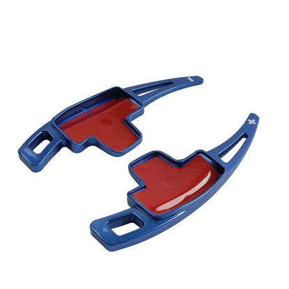 Blue Steering Shifter Paddle Extensions for Benz A B C E M R S CLA CLS GLA