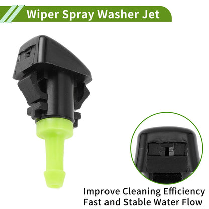Windshield Washer Nozzle & Hose Connector for Dodge (2001-2006)