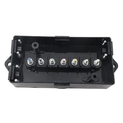 7 Way Electrical Trailer Wire Junction Box for RV Camper