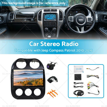 Car Stereo Radio for Jeep Compass Patriot Apple Carplay Android (2013-2023)