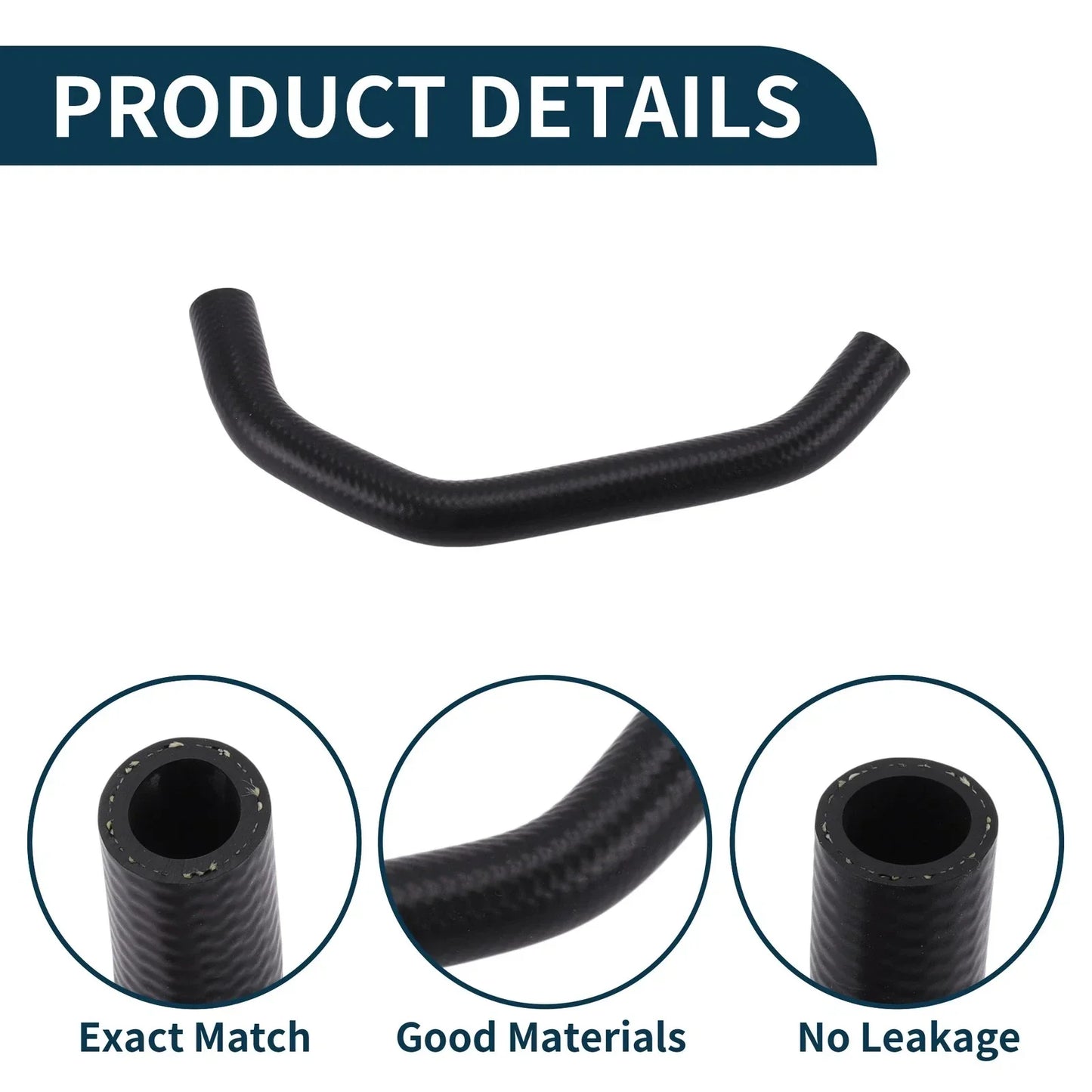 Radiator Hose for Porsche Cayenne 2006-2009 Rubber Coolant Pipe