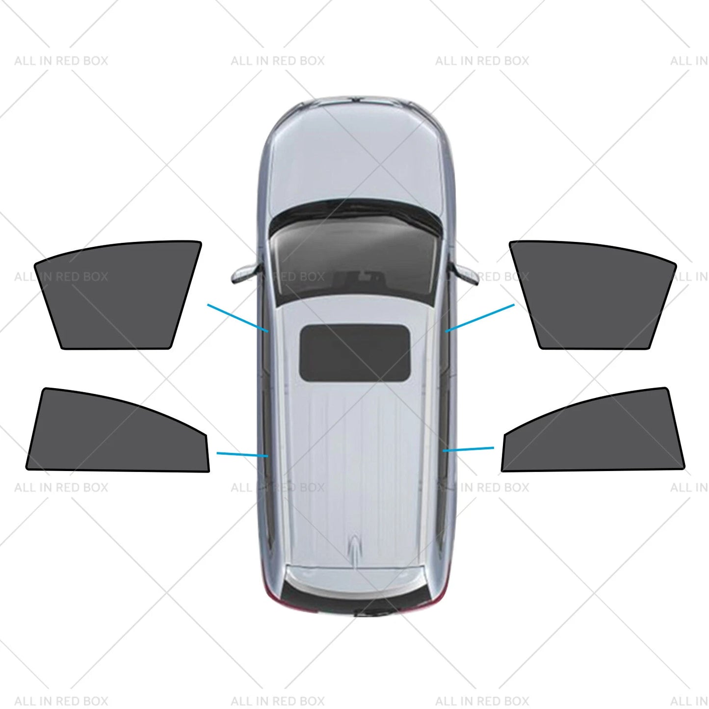 Car Window Shades for Mazda 6 Liftback GH (2007-2012) UV Protection