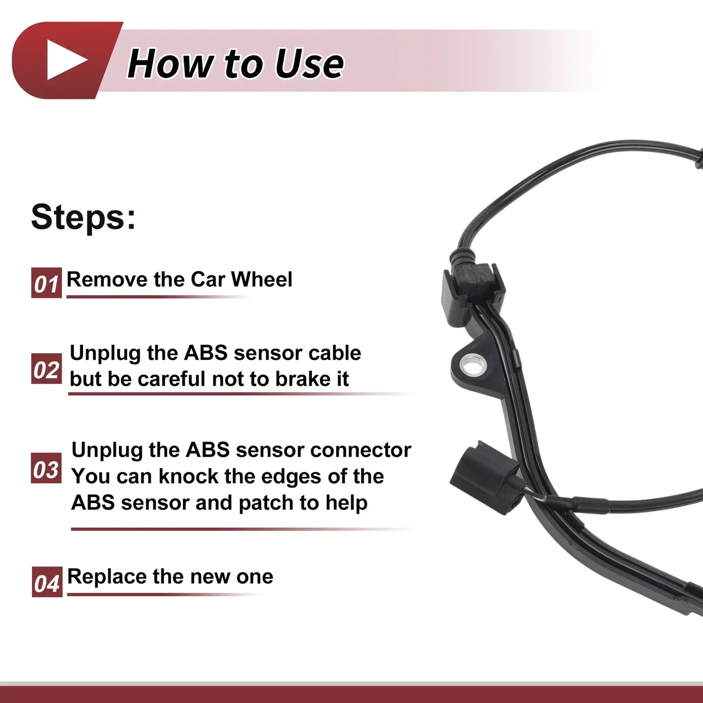 ABS Wheel Speed Sensor for Honda Odyssey Front Right (2005-2010)